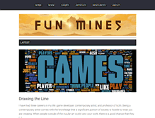Tablet Screenshot of funmines.com